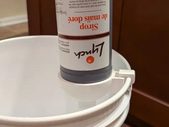 5 Gallon Pail Bottle Holder For Homebrewing