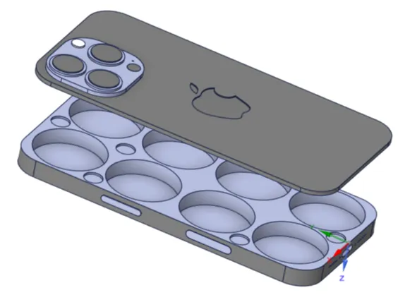 Geschenkebox Apple iPhone 15 Pro Münzhalter