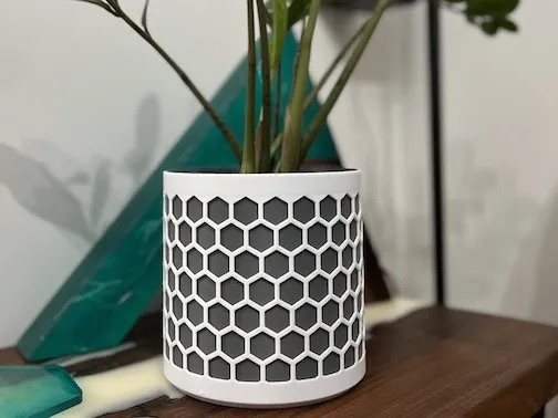 Hexagon planter