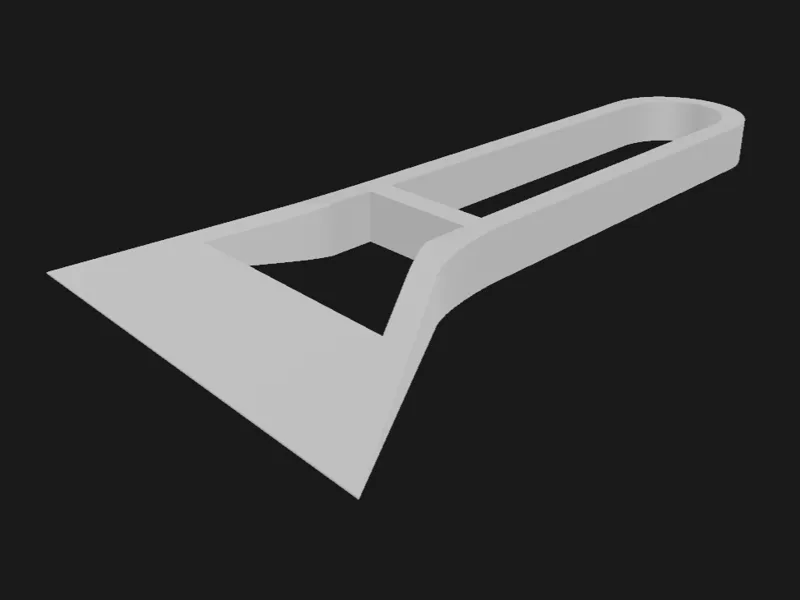 Scraper for 3D Printer/snow/anything