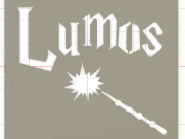 harry potter Lumos earing