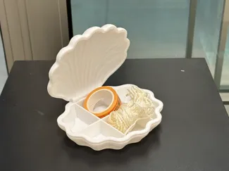 六宫格贝壳 收纳盒