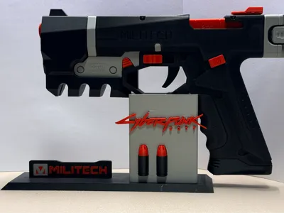 Cyberpunk 2077 Arasaka Avenger Base Stand Minimalist with LOGO