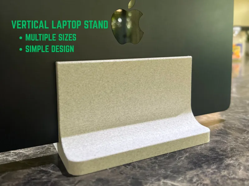 Vertical Laptop Stand – Multi-Width (11.5–27mm)