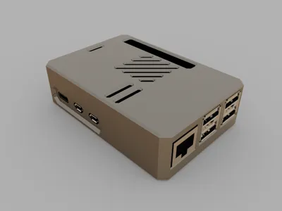 Raspberry Pi 5 simple case