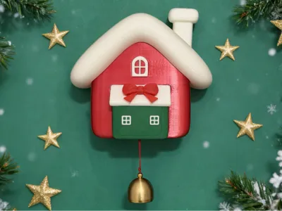 Christmas House (Door Decoration Hanging Ornament)