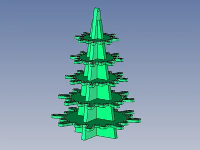 Plug-in Christmas tree