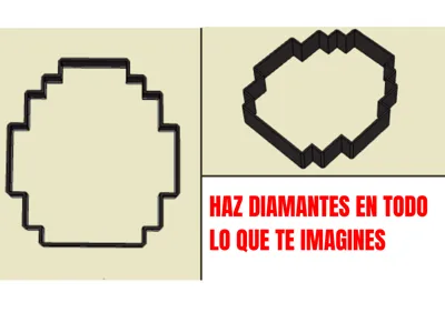 Minecraft Diamond Mold
