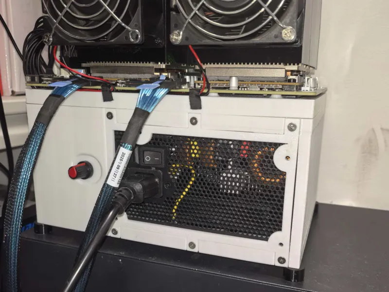 mATX主板ATX电源开放机箱机架39com家300G双通道SXM2底板架子