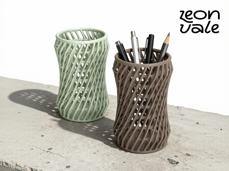 Organic Lattice A3 有机镂空笔筒置具 Pen Container