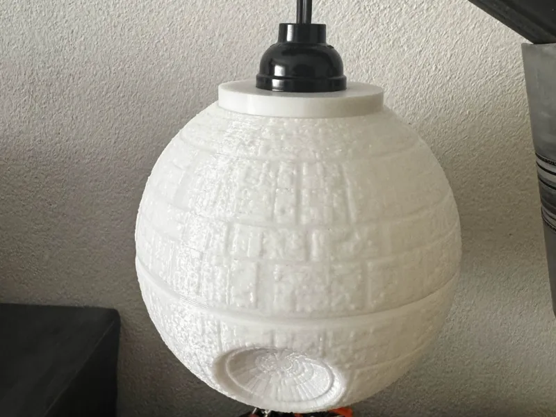 Pantalla para lampara Estrella de la muerte