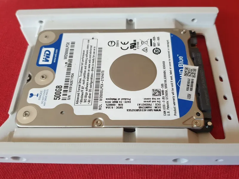 3.5 to 2.5 inch hard drive adapter or for SSD