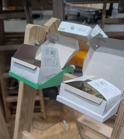WAGO Box Holder for Ladders, lifting platforms ...