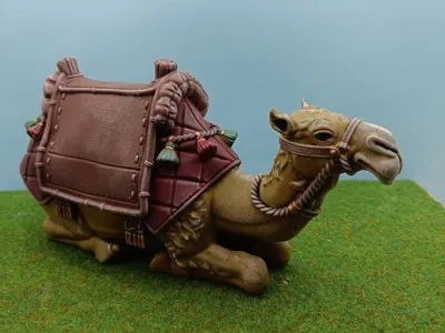 Camel for nativity scene