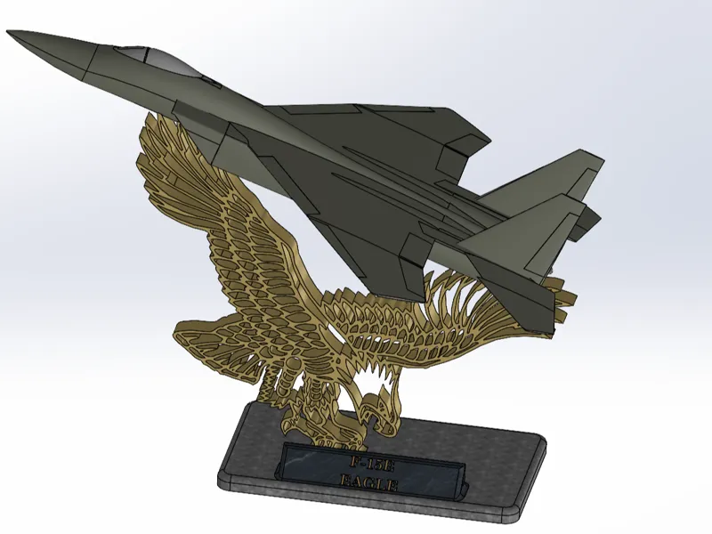 F-15E EAGLE Desktop Model