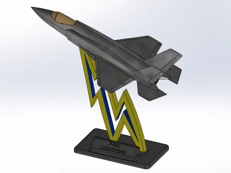 F-35A LIGHTNING Desktop Model