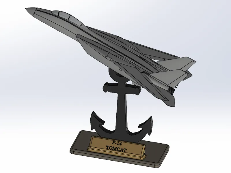 F-14 TOMCAT Desktop Model