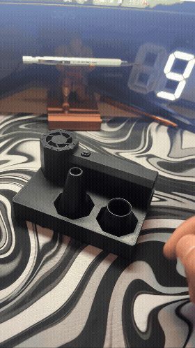 Gridfinity Gun Duster Holder