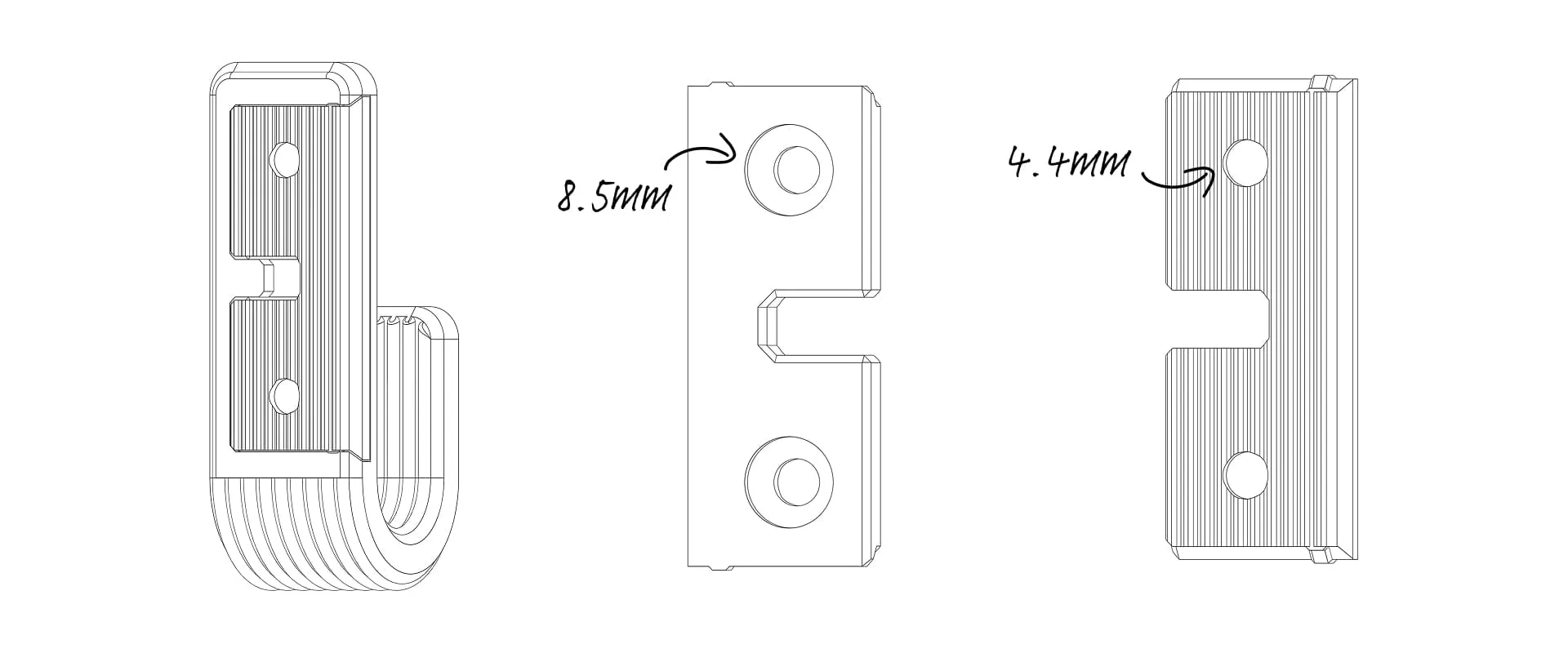 Screw mount diagram
