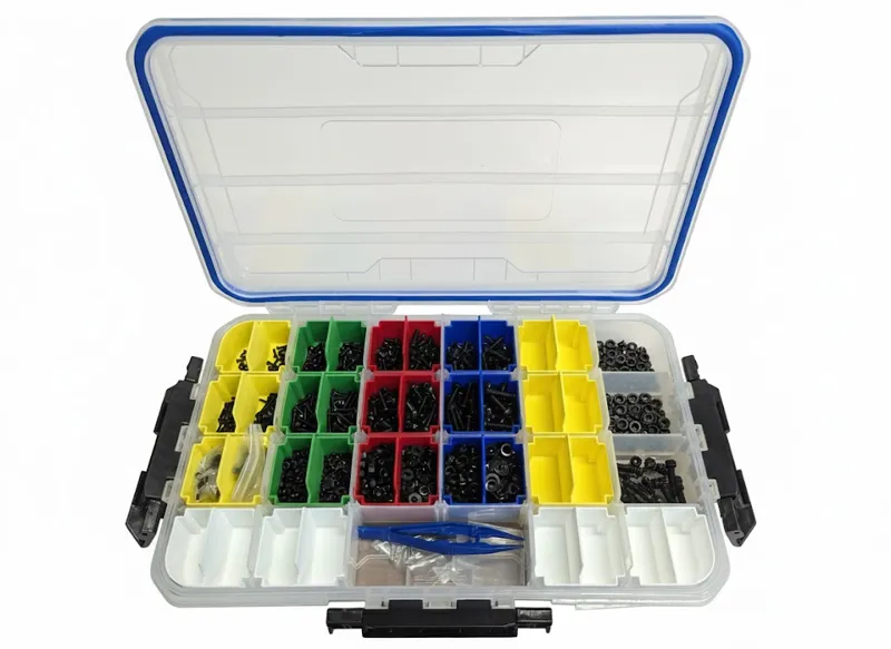 Small parts bins for Harbor Freight Organizer