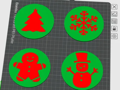 Christmas Coasters