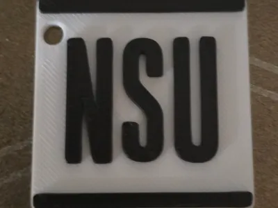 NSU keychain