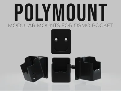 PolyMount For Osmo Pocket 3/4