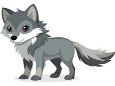 cute wolf
