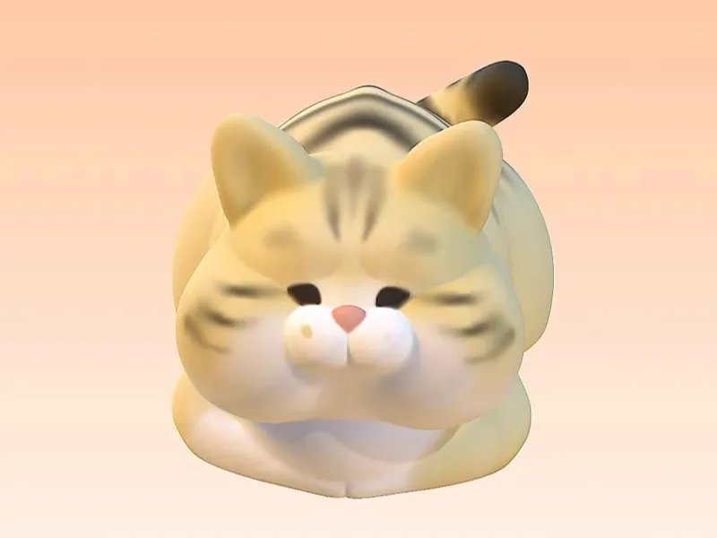 肥肥猫冰箱贴