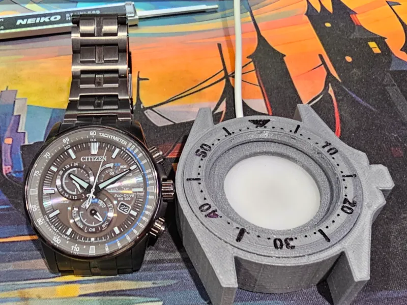 Citizen Eco-Drive Watch Charger USB LED