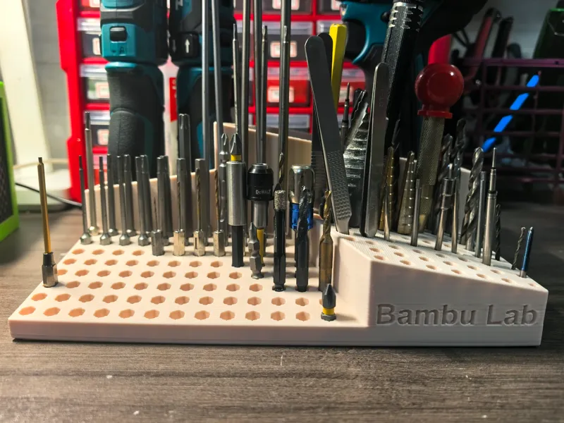 Bambu拓竹批头钻头电钻收纳盒
