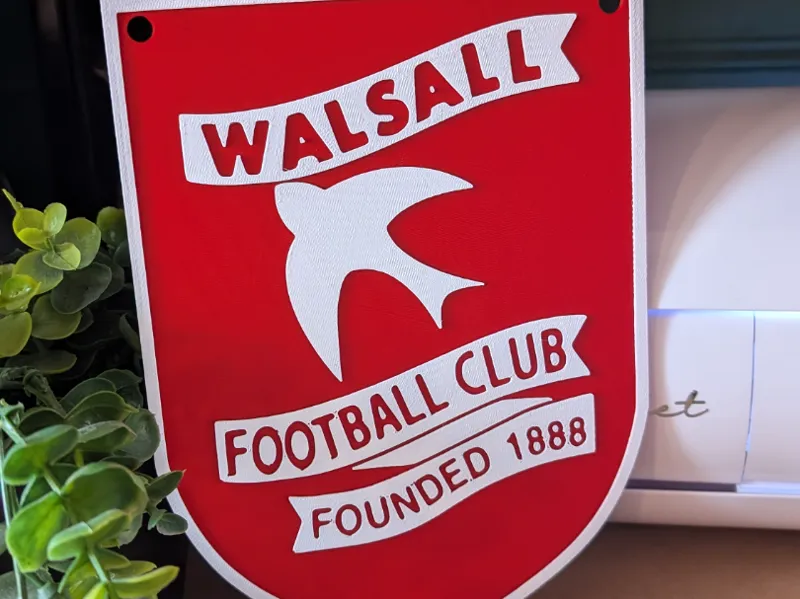 Walsall FC Door Sign/ Wall Art