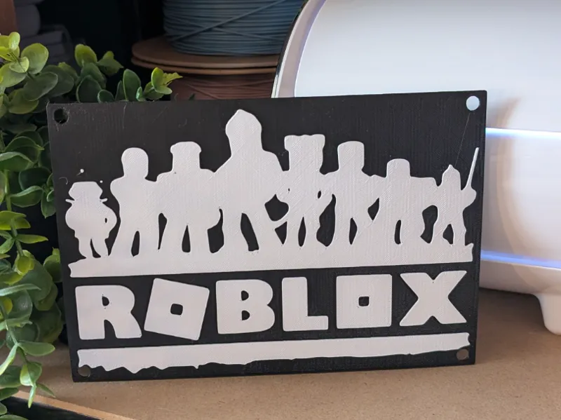 Roblox Door Sign/ Wall Art