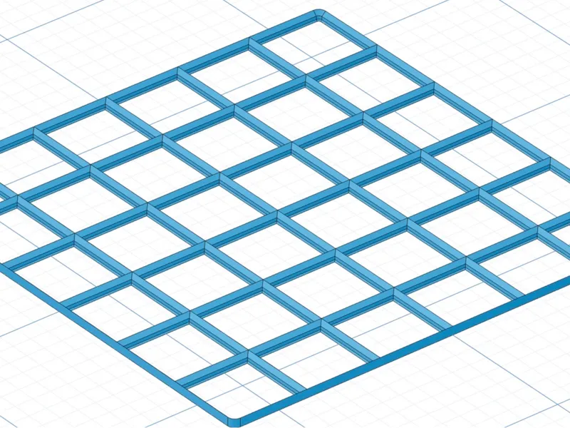 Baseplate for gridfinity