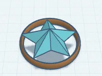 Star in a circle