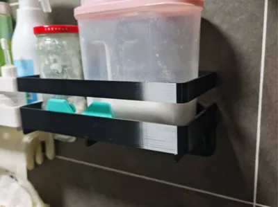 Kitchen or bathroom shelf