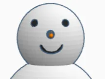simple snowman