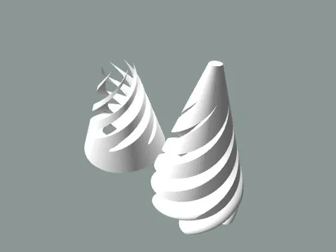 Fidget cone