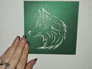 quadro lupo 2D