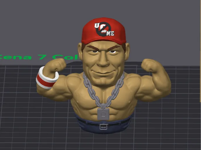John Cena Rubber Duck Toy