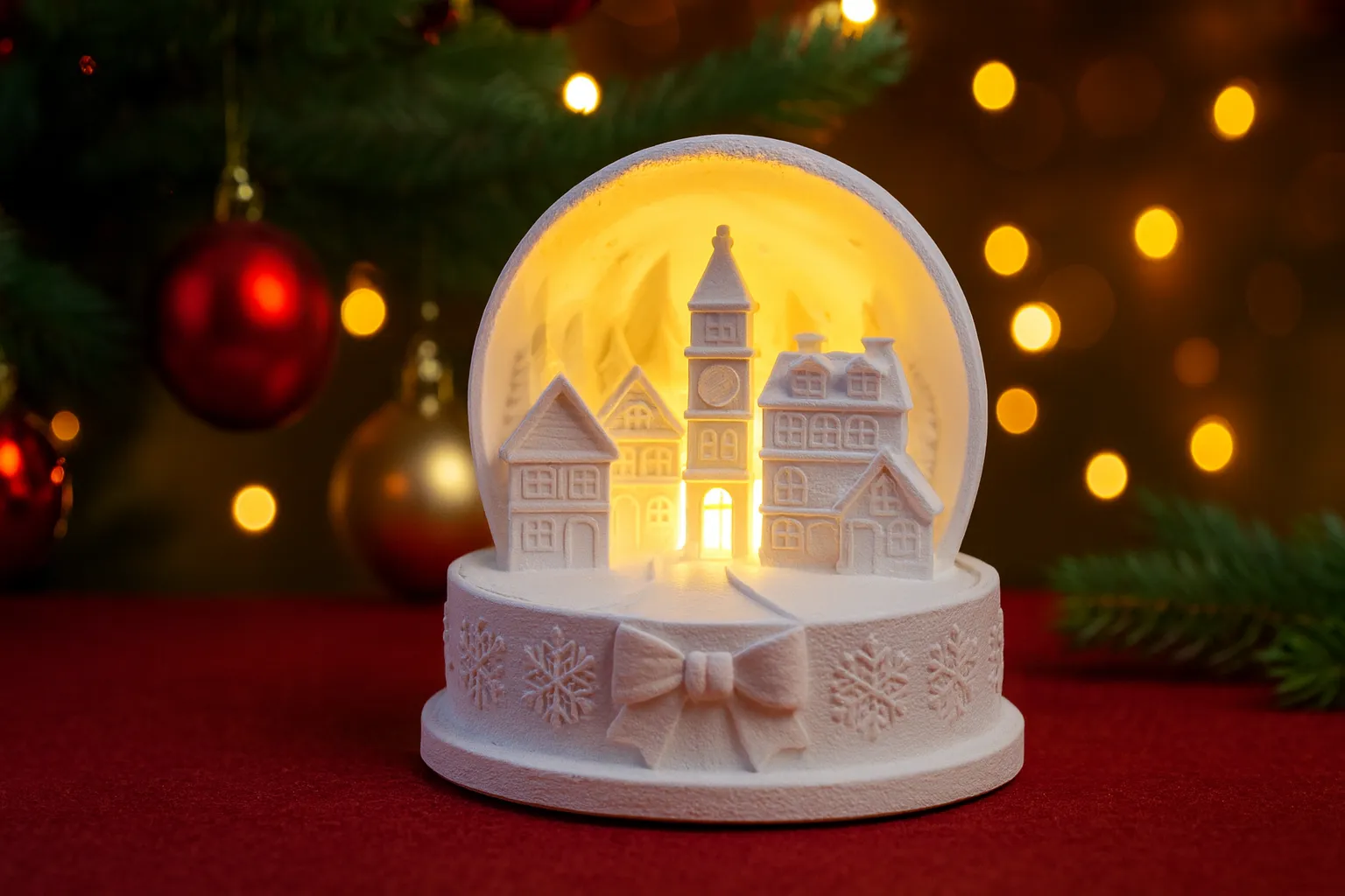 Portacandele decorativo a tema vitello di ghiaccio dal design speciale e set di figurine regalo ornamentale