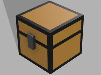 Minecraft Chest 10cm (No Multicolor)