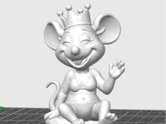 Lustige Maus Königin