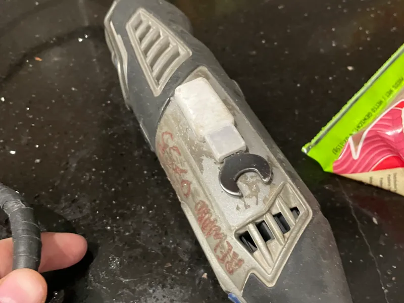 dremel spanner/wrench holder attachment. LIFESAVER