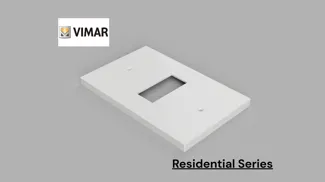 Socket plate for Vimar residential series