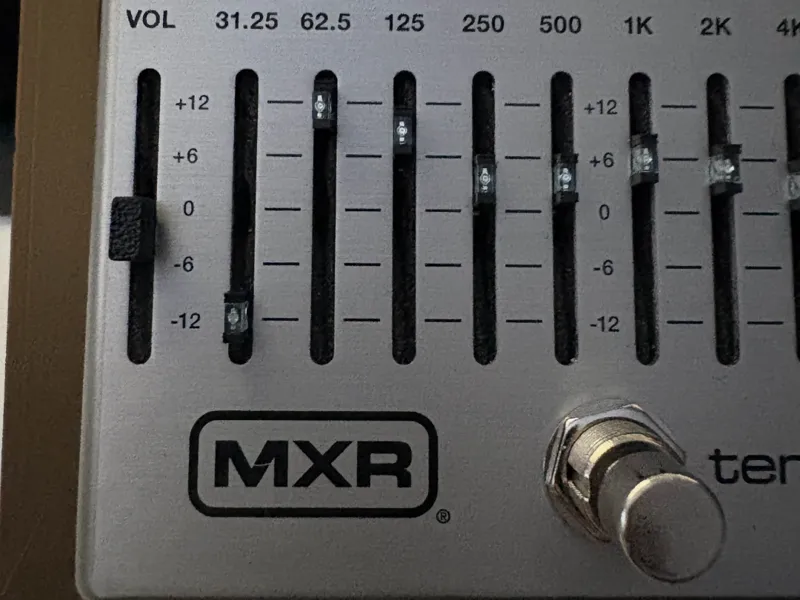 10 Band MXR slider caps