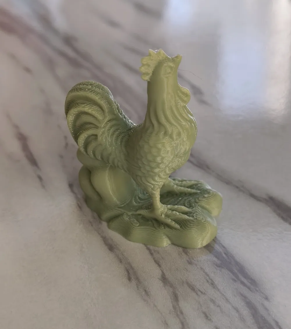 Chinese Zodiac Series - Rooster - Free 3D Print Model - MakerWorld