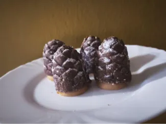 Wasp nests -No bake Christmas cookies