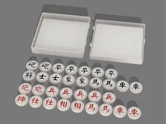 中国象棋+带锁象棋盒子