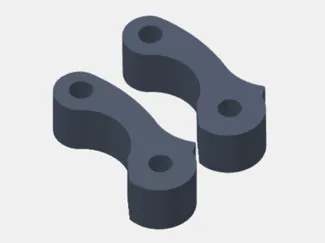 1998 Toyota Hilux Xtra Cab Rear window clips
